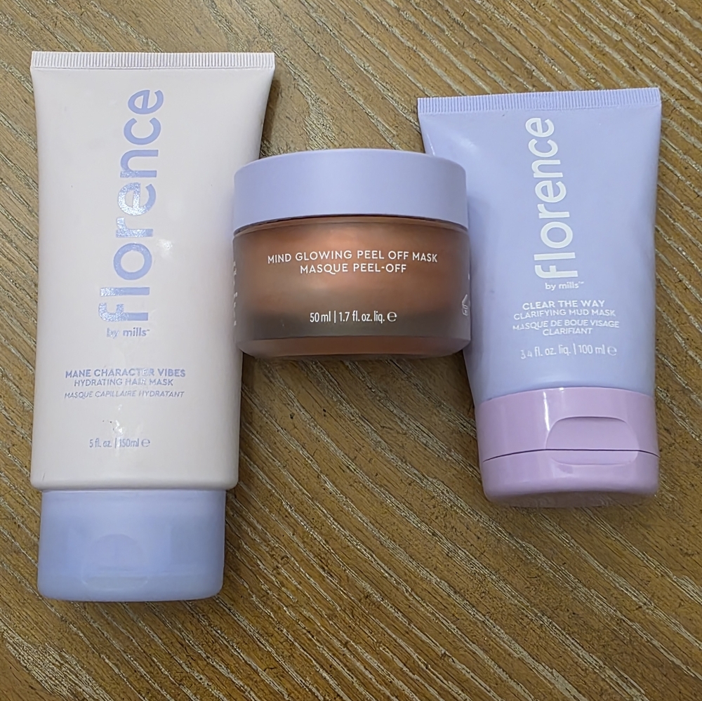Florence By Mills Hair And Skin Mask Bundle